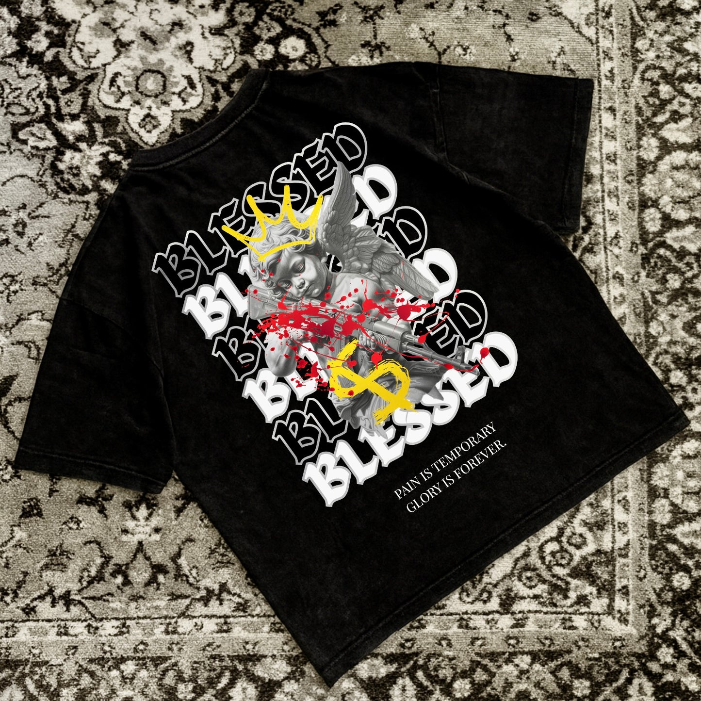 EMRSEJ "Blessed" Oversized T-Shirt