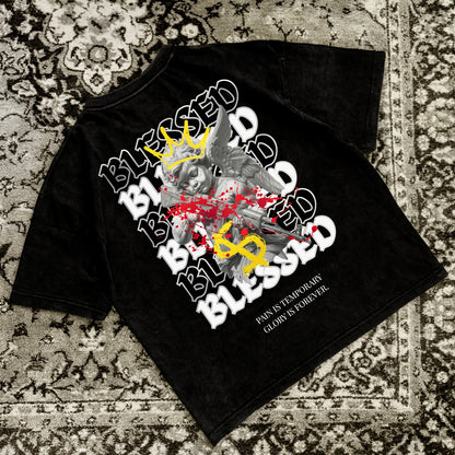 EMRSEJ "Blessed" Oversized T-Shirt