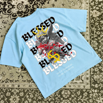 EMRSEJ "Blessed" Oversized T-Shirt