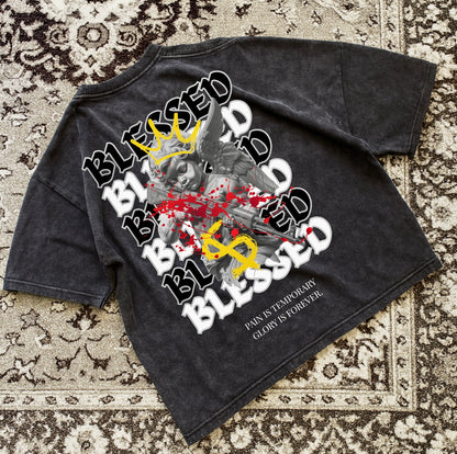 EMRSEJ "Blessed" Oversized T-Shirt