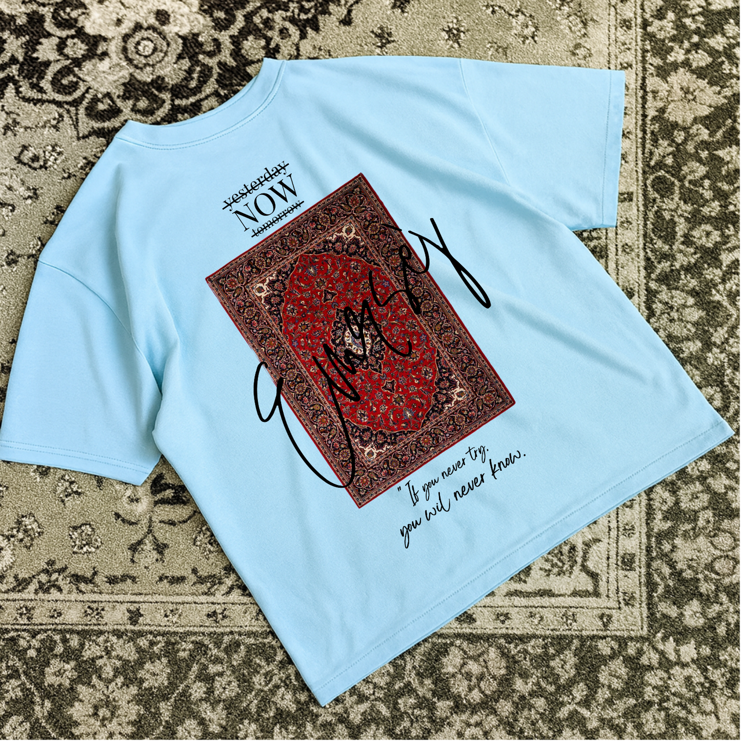 EMRSEJ „Orientalisch“ Oversized T-Shirt