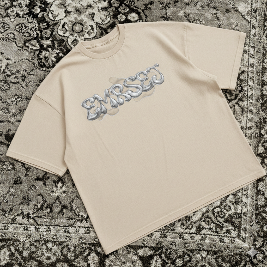 EMRSEJ Oversized T-Shirt "Liquid"