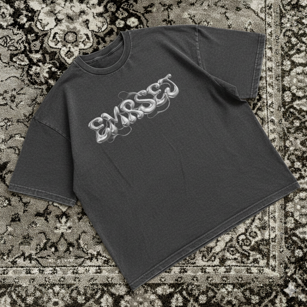 EMRSEJ Oversized T-Shirt "Liquid"